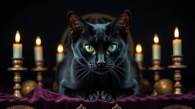 feline omen of mystery