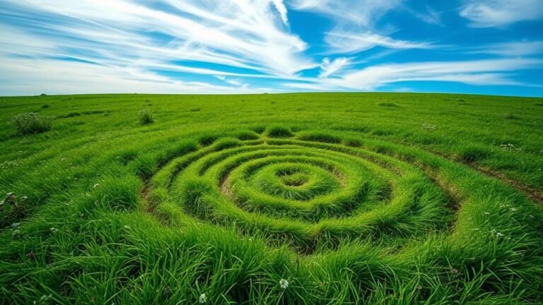 mysterious circles in nature