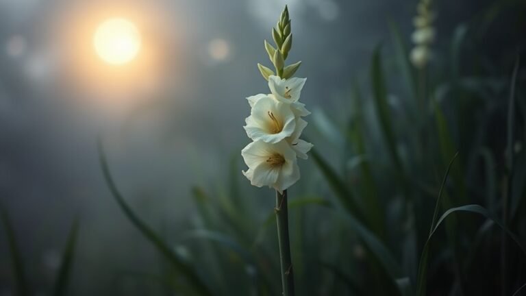 symbolism of gladiolus blooms