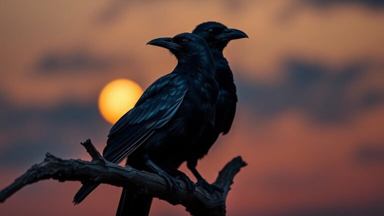 crows symbolize spiritual messages