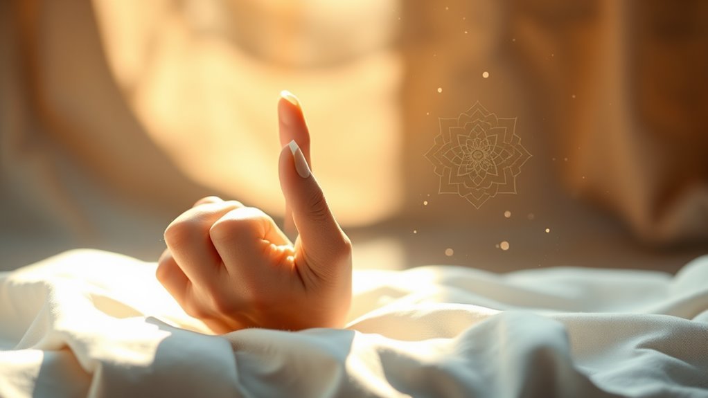 left thumb itching significance