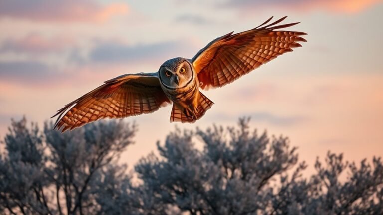 owl flying symbolizes spiritual guidance