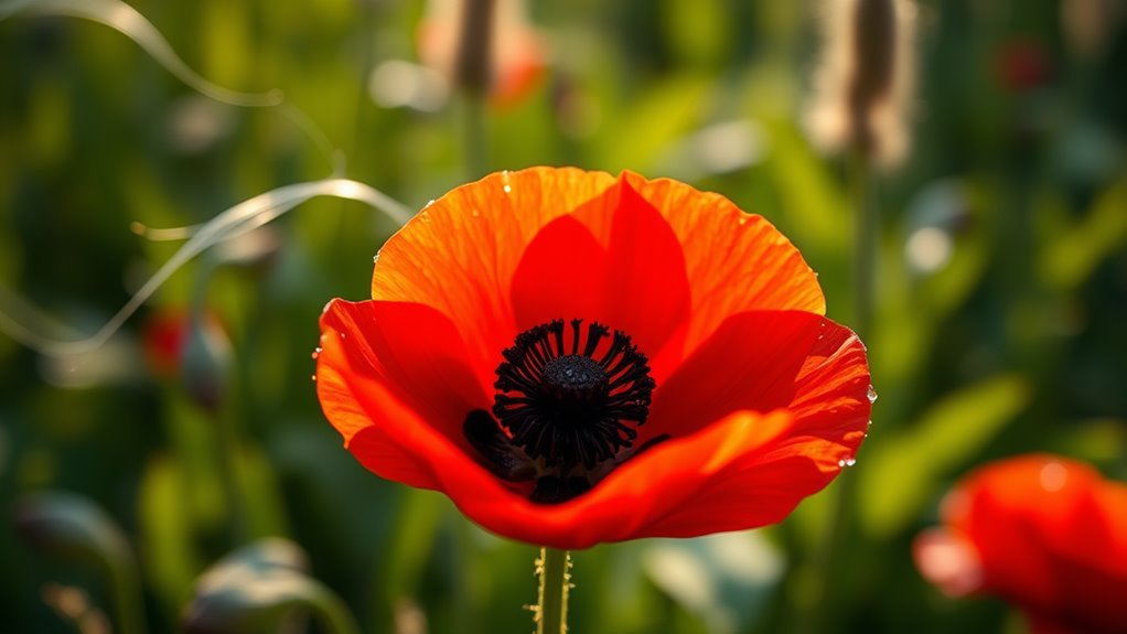 poppy flower spiritual symbolism