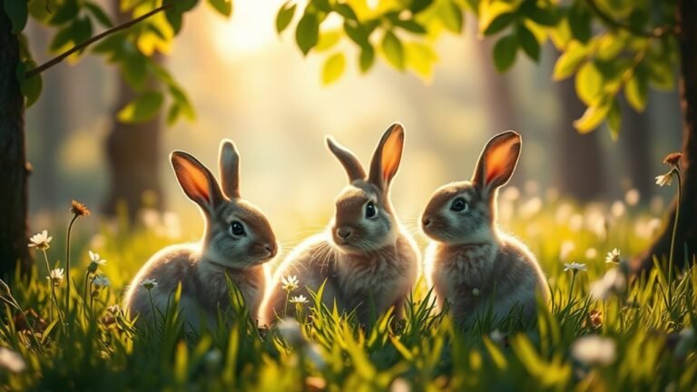 rabbits symbolize spiritual messages