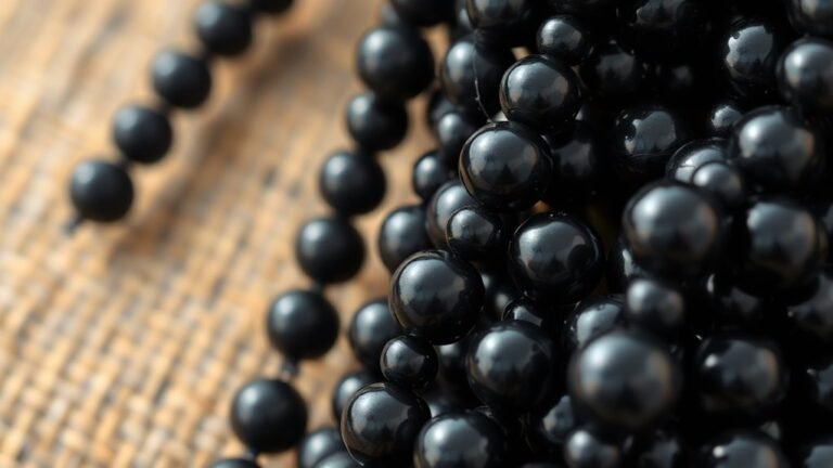 spiritual significance of black beads