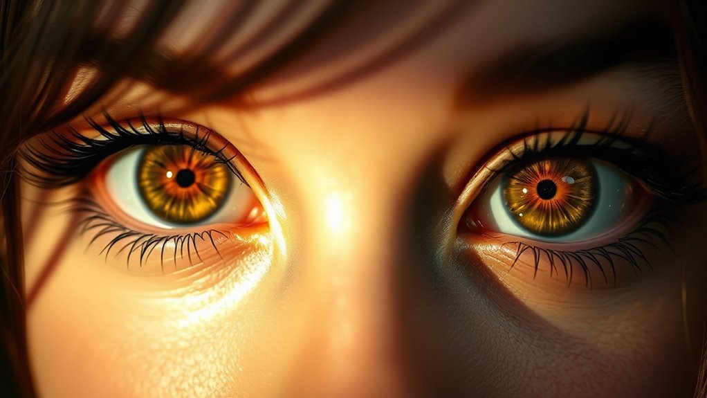 symbolism of hazel eyes