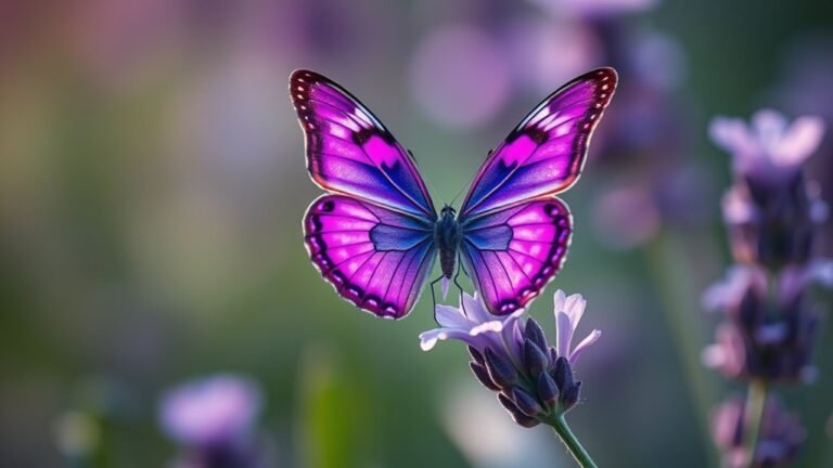 symbolism of purple butterfly