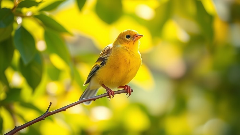 symbolism of yellow finch