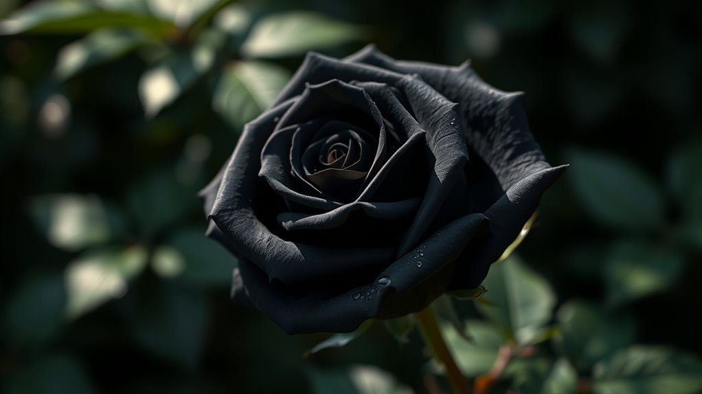 black rose spiritual significance
