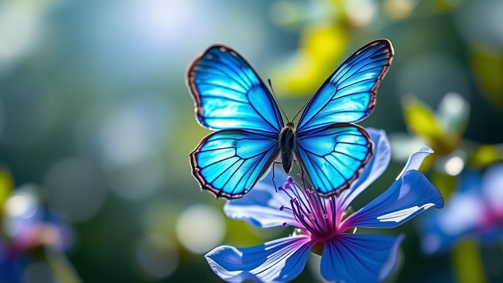 blue butterfly spiritual significance