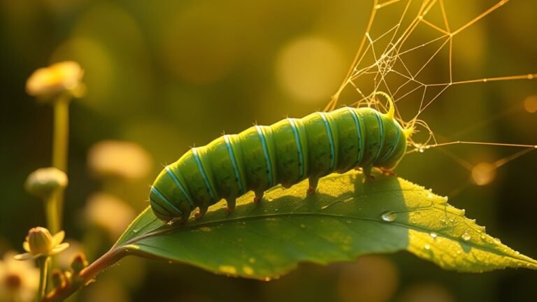 caterpillar transformation and growth