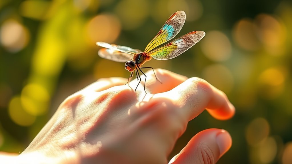 dragonfly symbolizes spiritual transformation