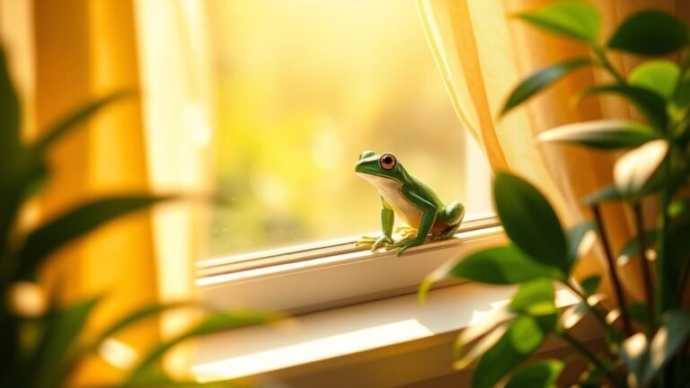 frog symbolism in home