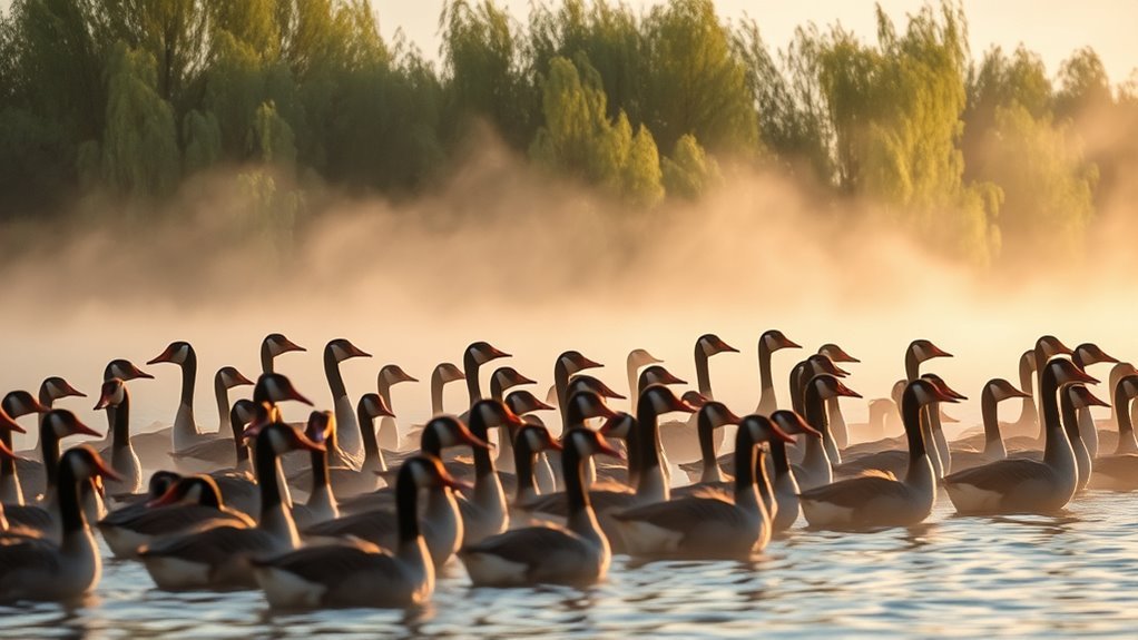 goose honking spiritual significance