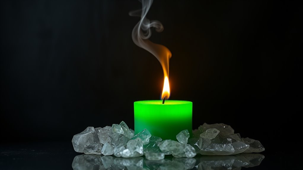 green candle spiritual meanings