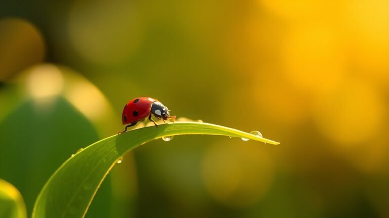 ladybugs symbolize good luck