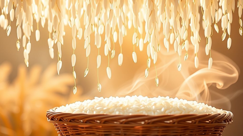 rice falling spiritual meanings