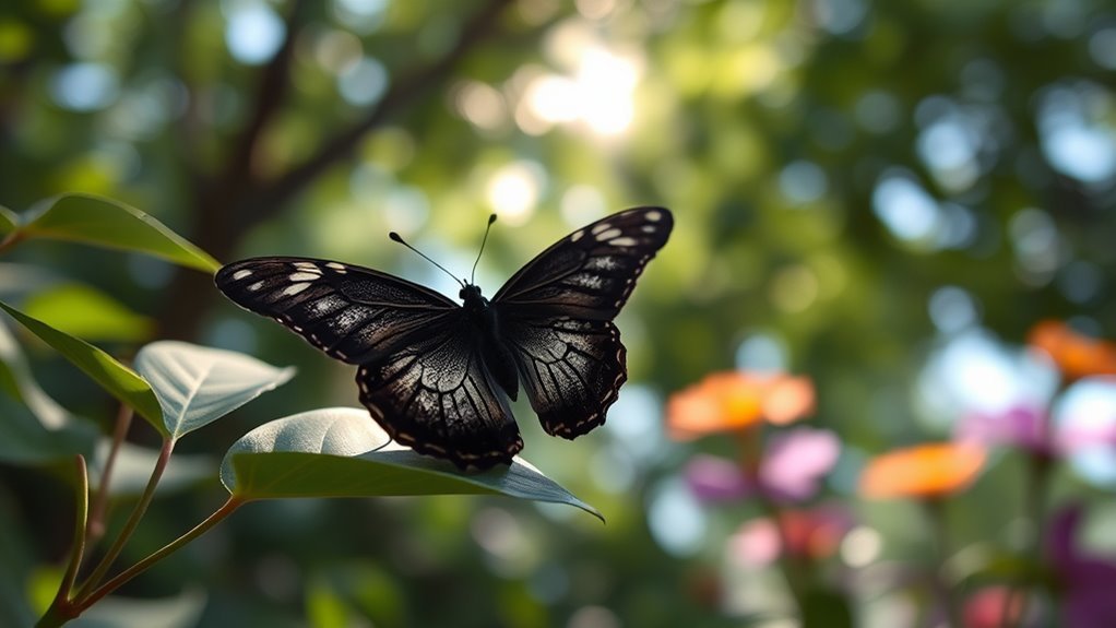 spiritual significance of black butterfly