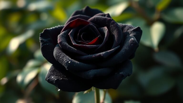 spiritual significance of black rose