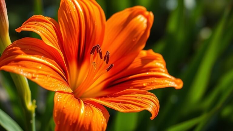 spiritual significance of orange lilies