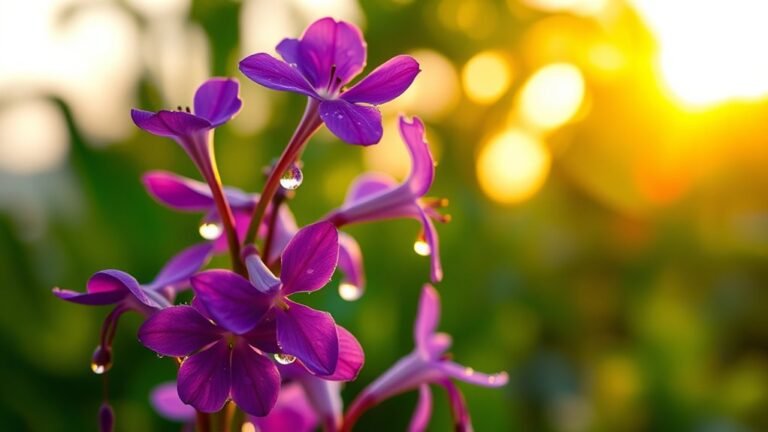 spiritual significance of purple flowers