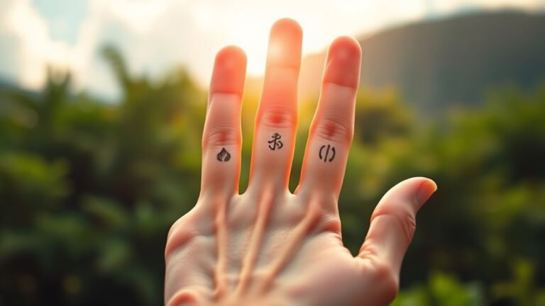 spiritual symbolism of fingers