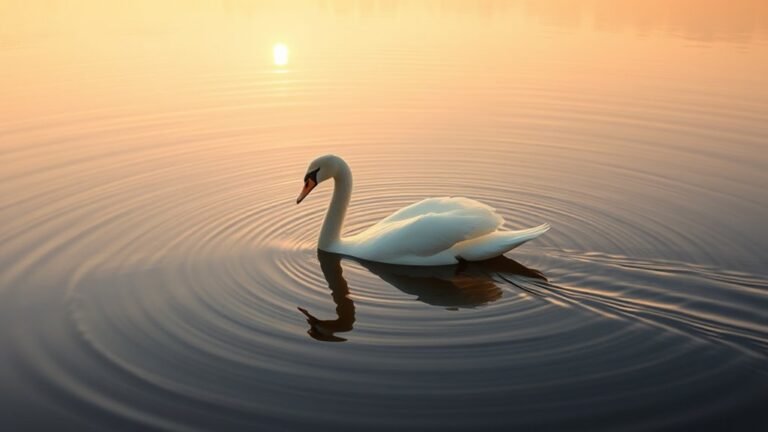 swan symbolism represents transformation