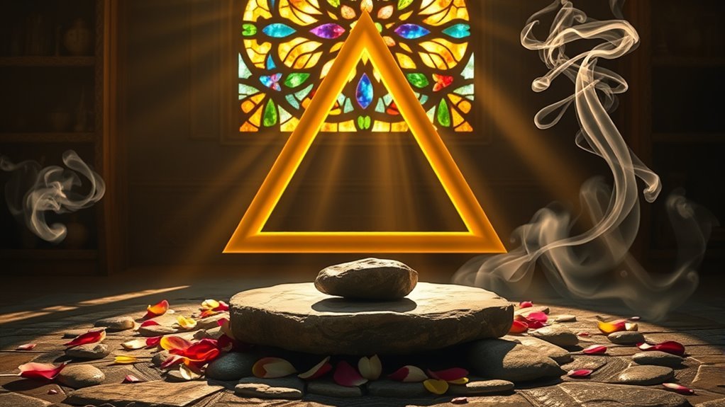 triangle symbolism spiritual meanings