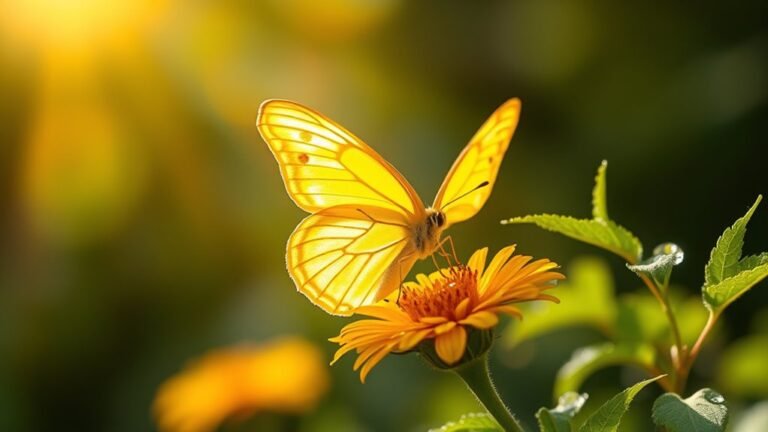 yellow butterfly spiritual meanings