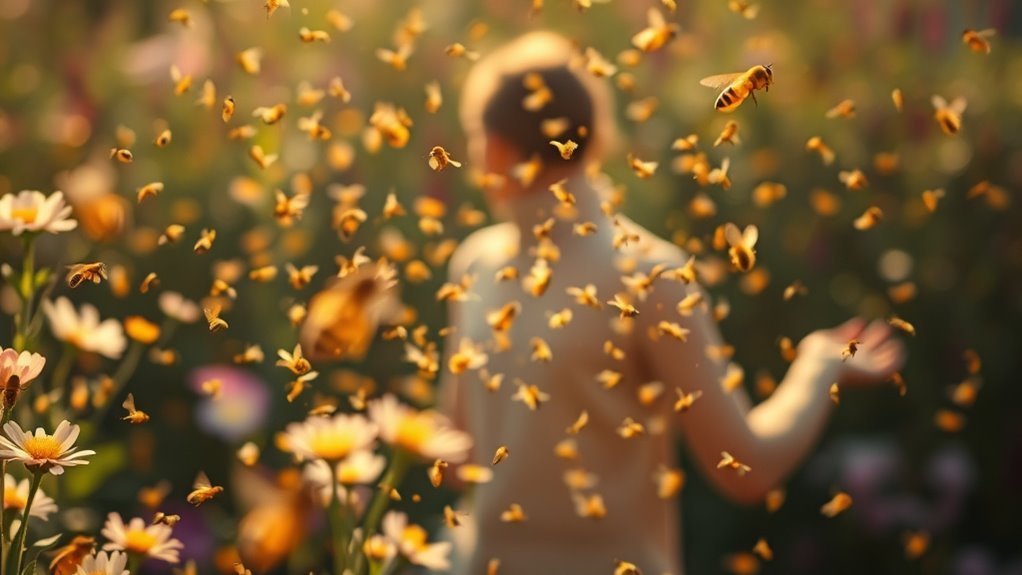 bees symbolize spiritual guidance