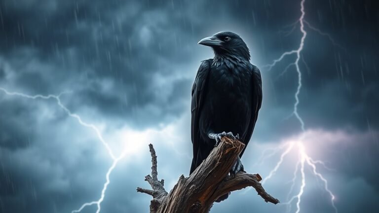 black crow symbolizes change