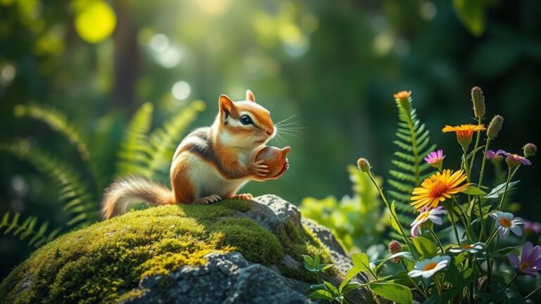 chipmunk symbolizes joyfulness and readiness