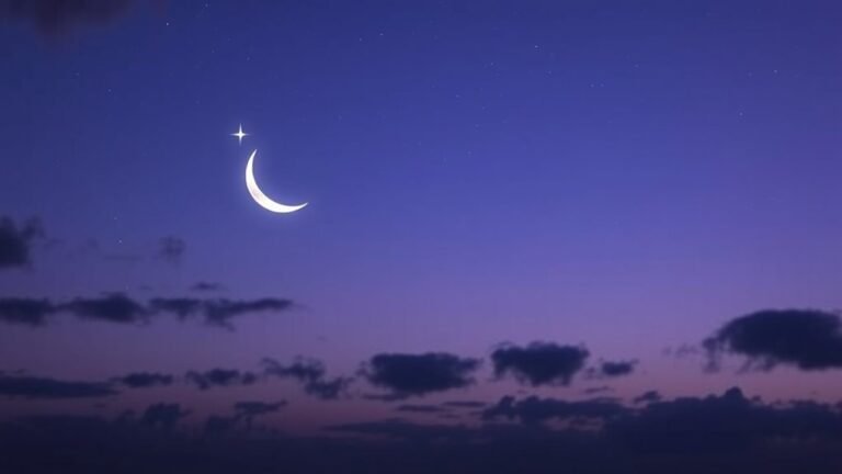 crescent moon symbolizes growth