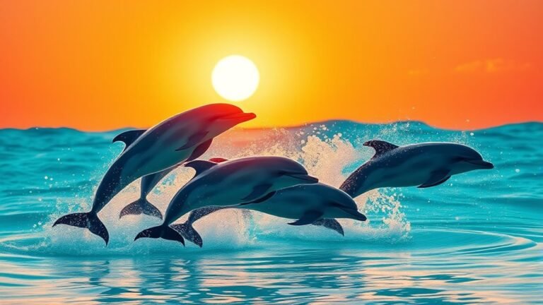 dolphins symbolize joy and harmony