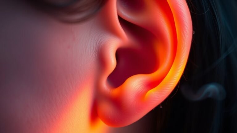ear burning spiritual omens