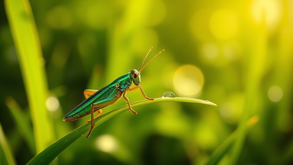 grasshopper symbolizes luck and growth