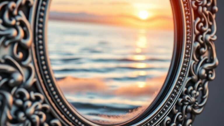mirrors symbolize spiritual reflection