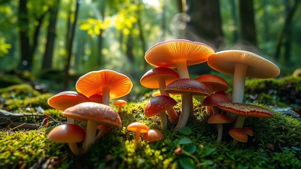 mushrooms symbolize wisdom and transformation