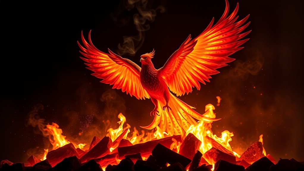 phoenix symbolism of rebirth
