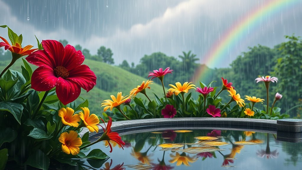 rain as birthday blessings