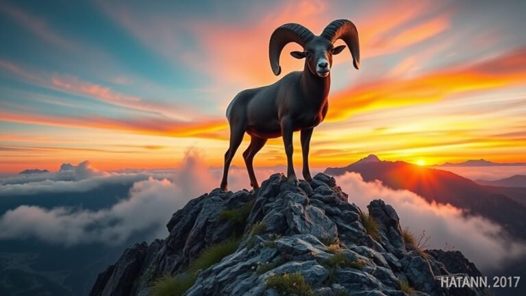 ram symbolizes strength and determination