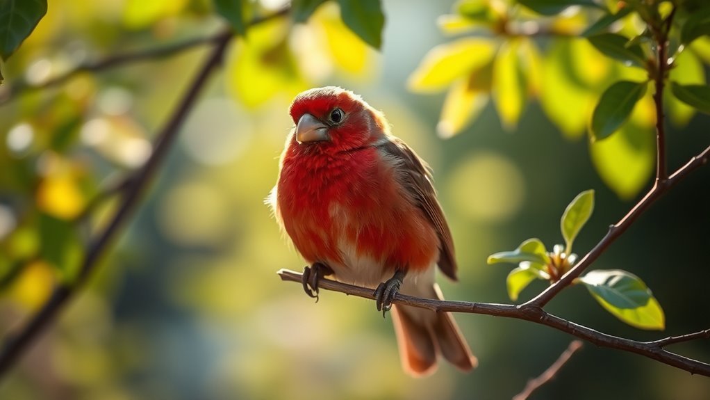 red finch spiritual significance