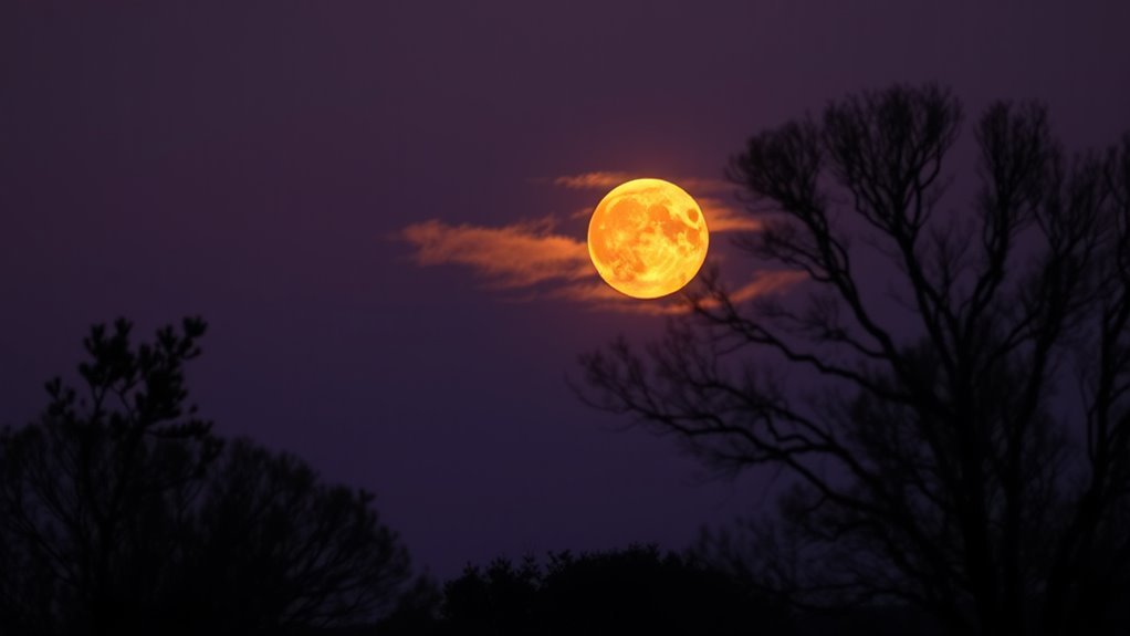 symbolism of orange moon
