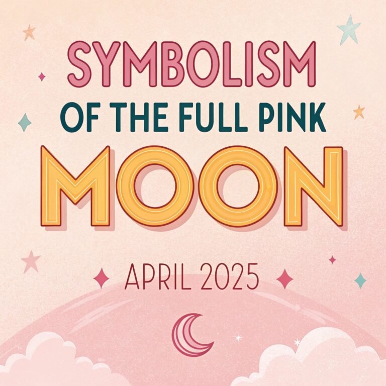 Symbolism of the Full Pink Moon April 2025