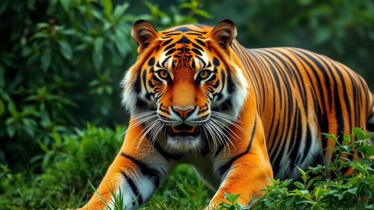 tiger symbolizes strength and ferocity
