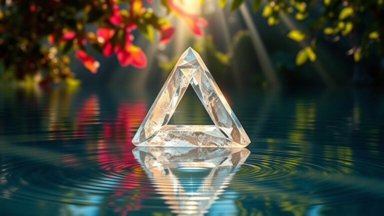 triangle symbolizes balance and harmony