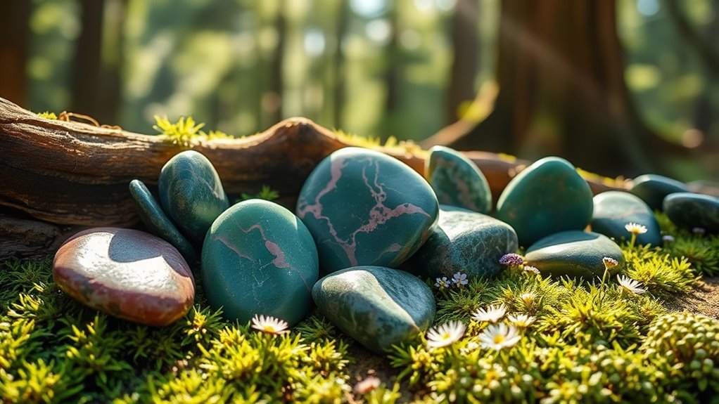 unakite promotes balance and growth