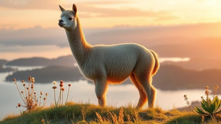 alpaca symbolizes peace and generosity