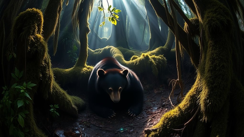 bear symbolism observation and seclusion