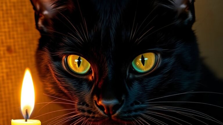 black cat heterochromia meanings